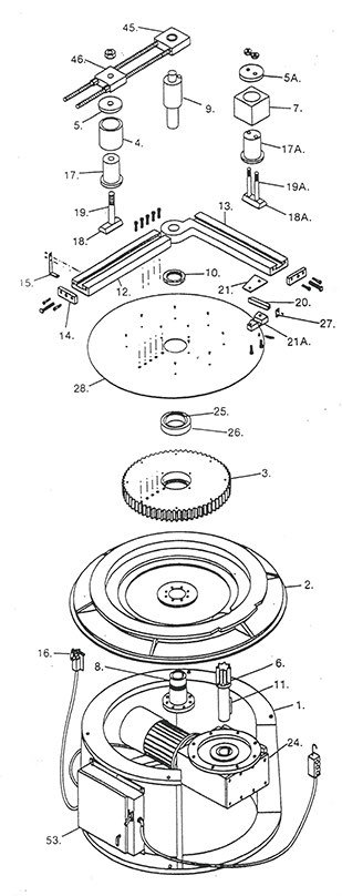 Parts List for D-10 Series Machine Parts List for D-10 Series Machine
